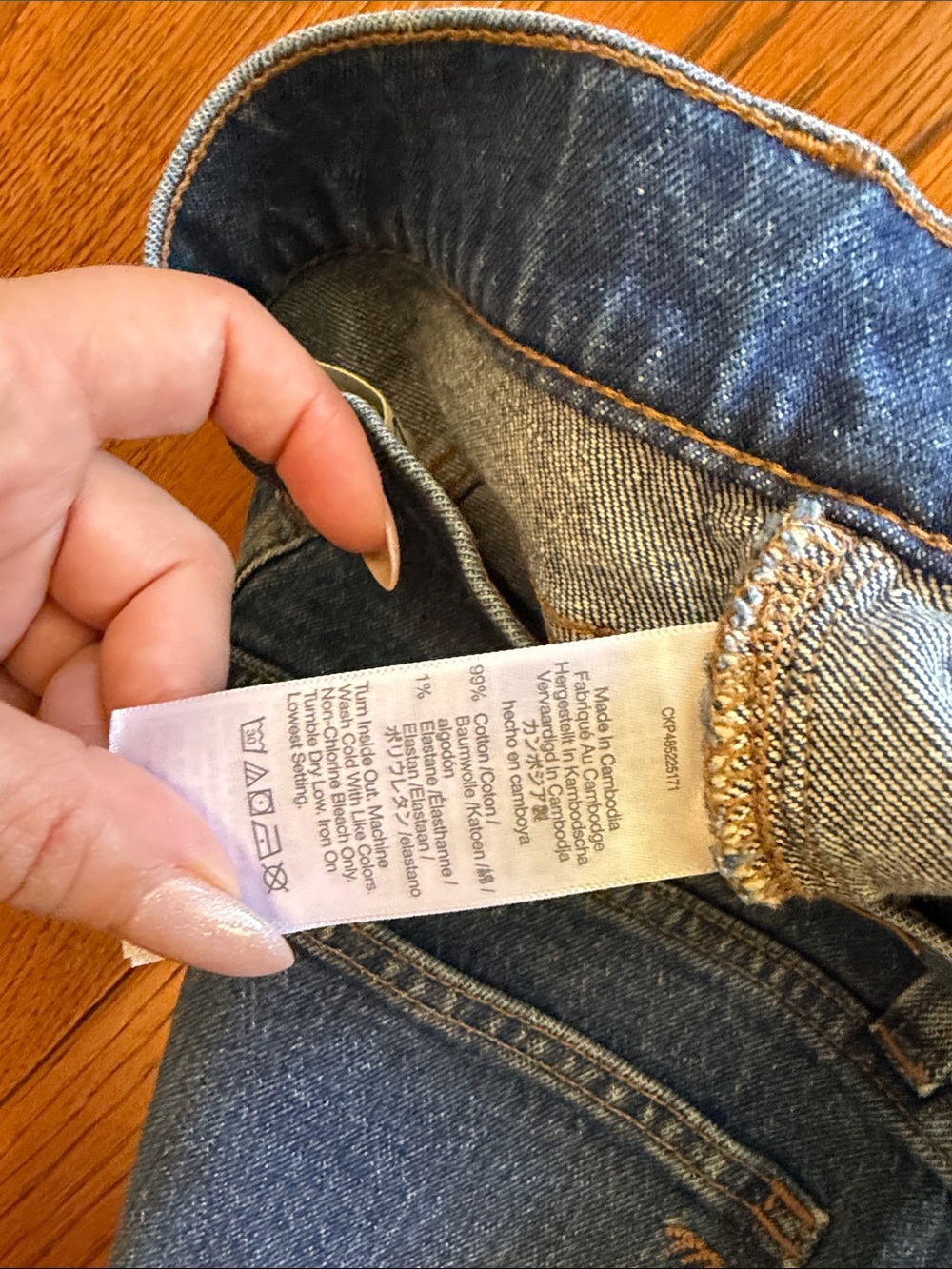 Madewell The Emmy Wide Leg High-Rise  Denim in Medium Blue - Picture 7 of 13